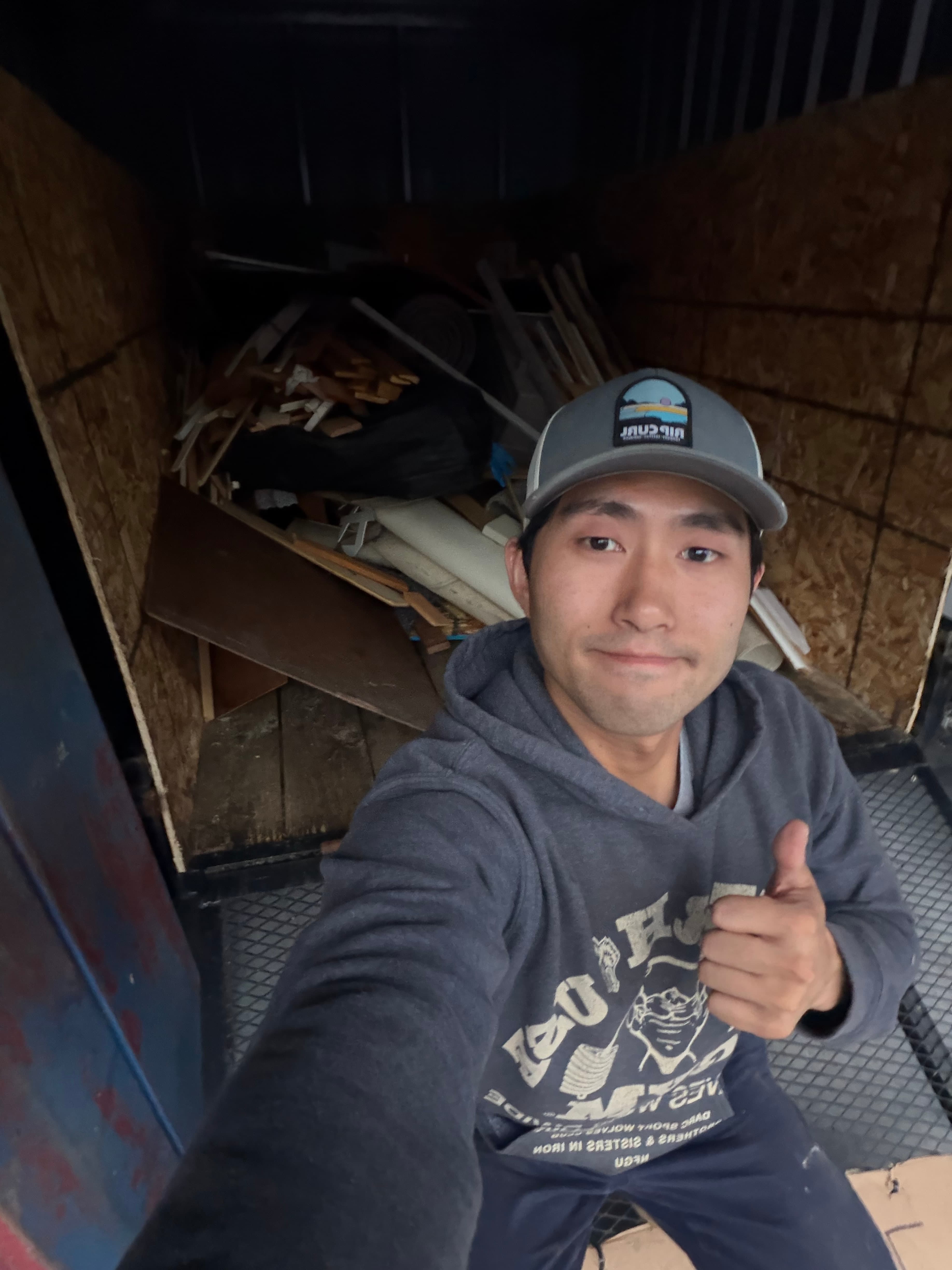 Jason, Kelvak owner-operator, on the job